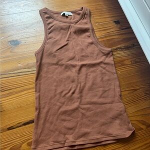 Z supply tank top brown